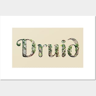 Druid - Vines and Leaves Posters and Art